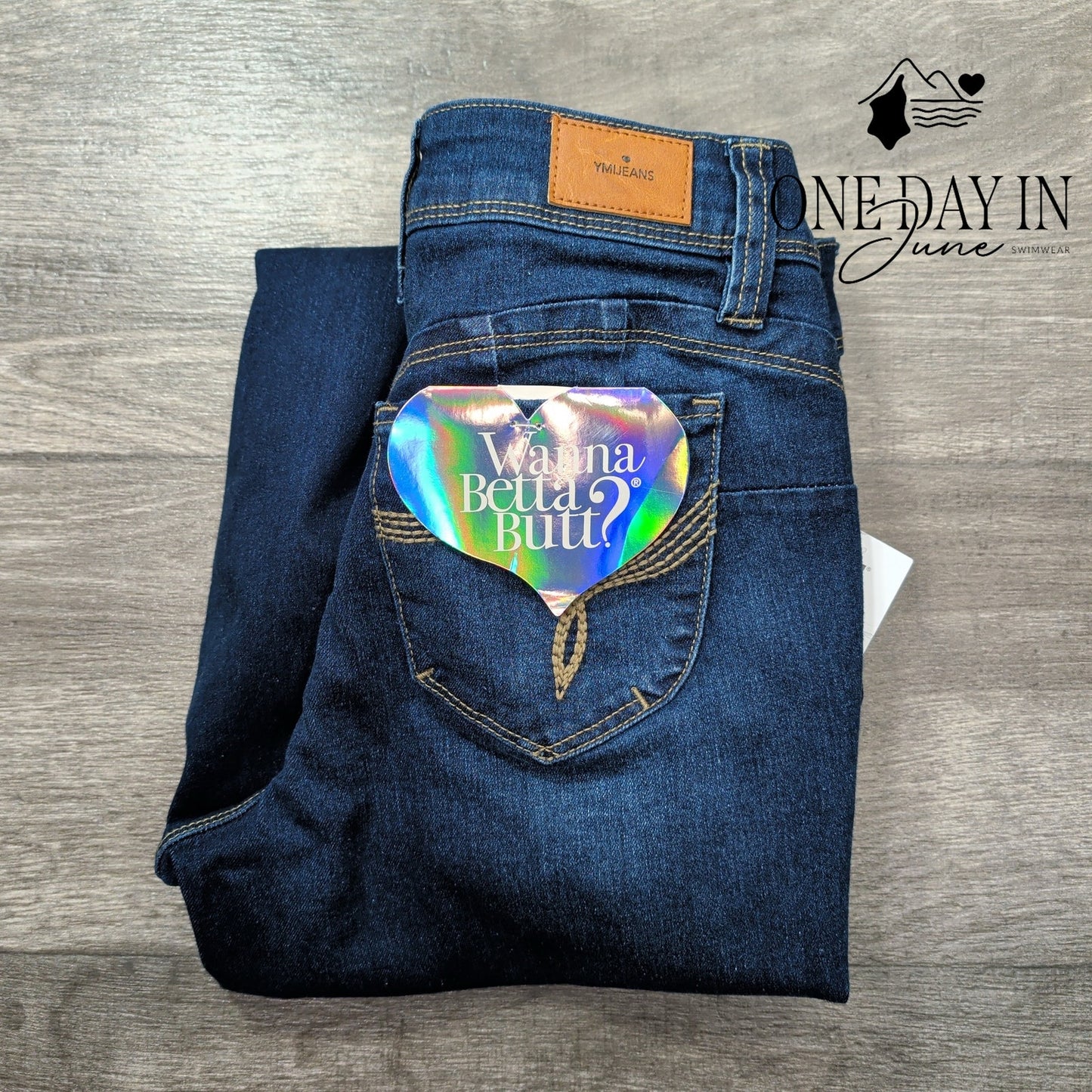 YMI Premium Jeans Juniors Mid Rise Crop Jeans Size 5 (27)