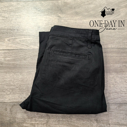 AG Adriano Goldschmied The Caden Tailored Trouser Pants Black NWT $215 Size 4