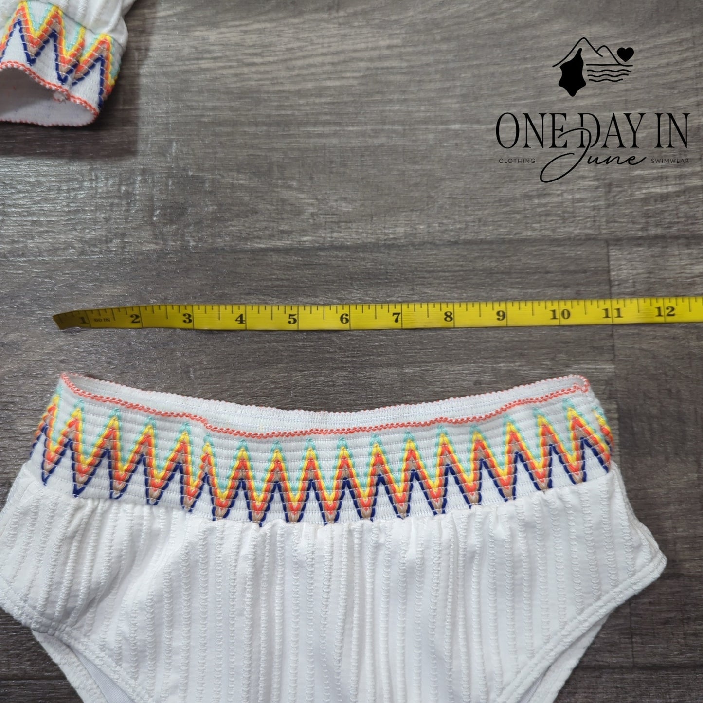 Zuobango Crop Bikini Swimsuit Size S