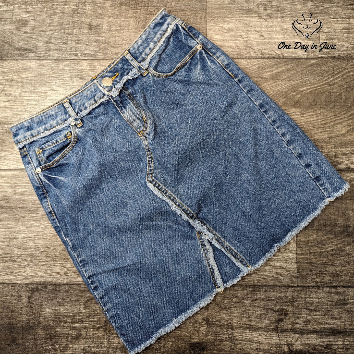 Loft Denim Mini Skirt Size 0