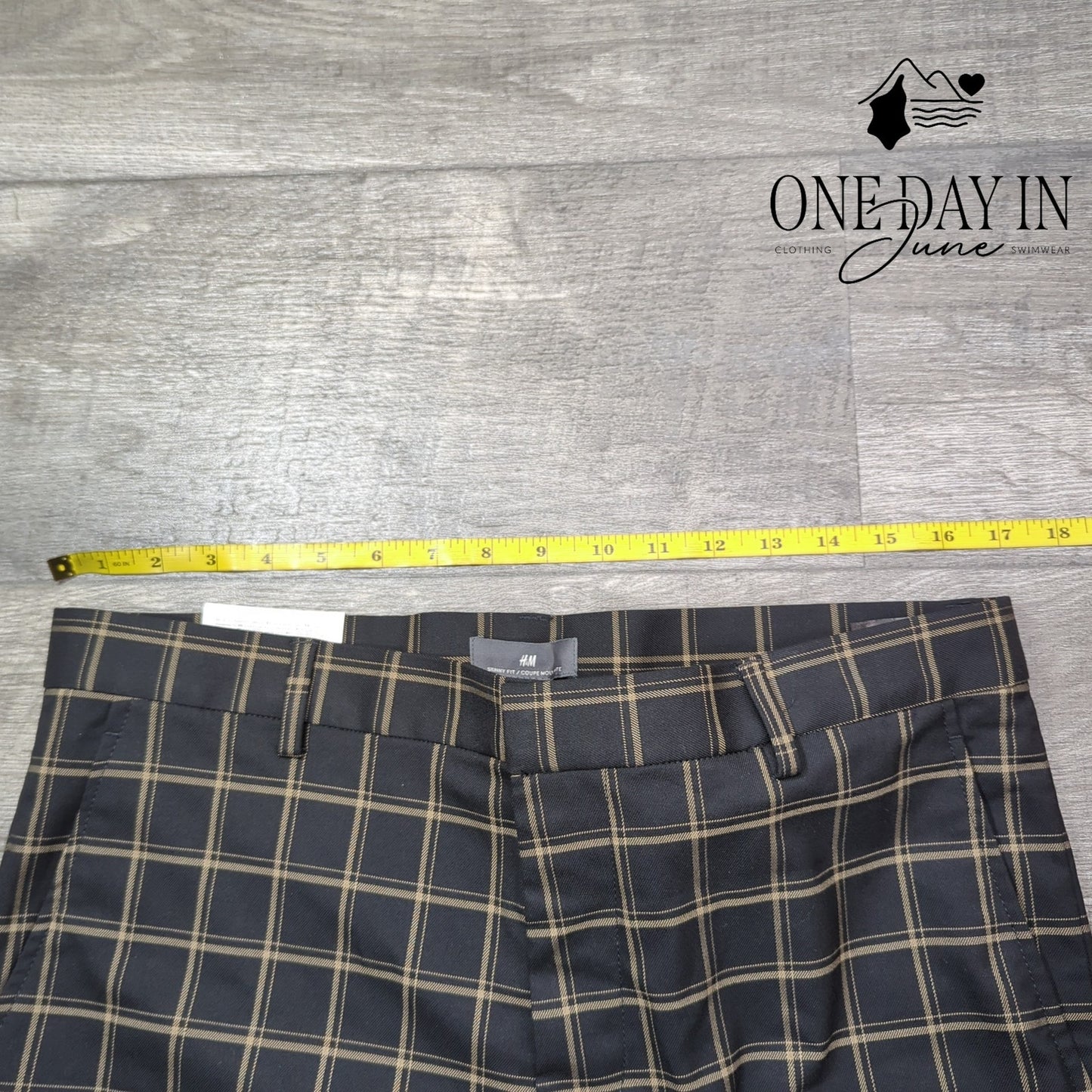 H&M Skinny Fit Cropped Pants Size 34