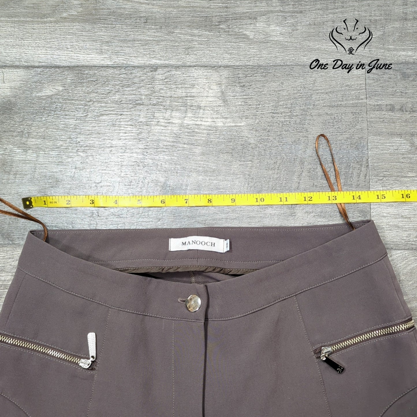 Manooch Boot Cut Pants Size 38 (8)