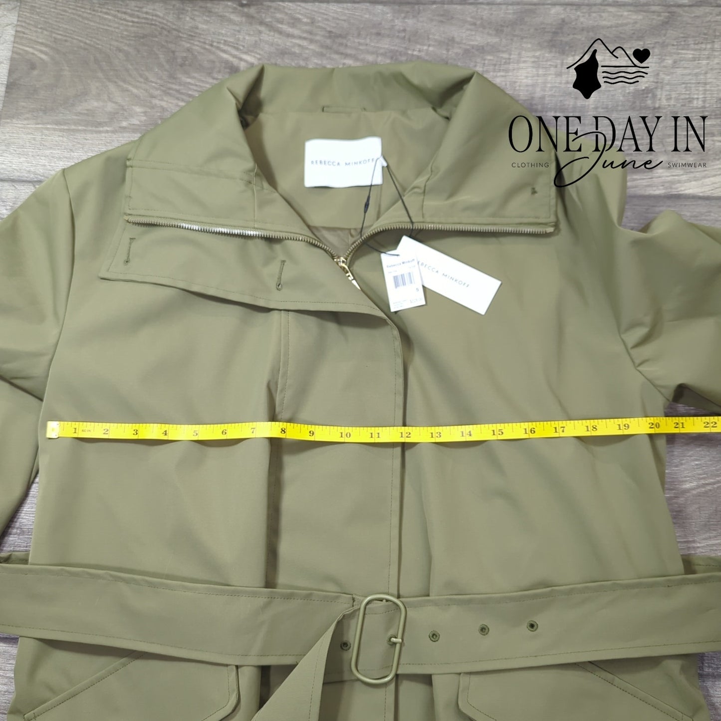 Rebecca Minkoff Belted Trench Coat Size S