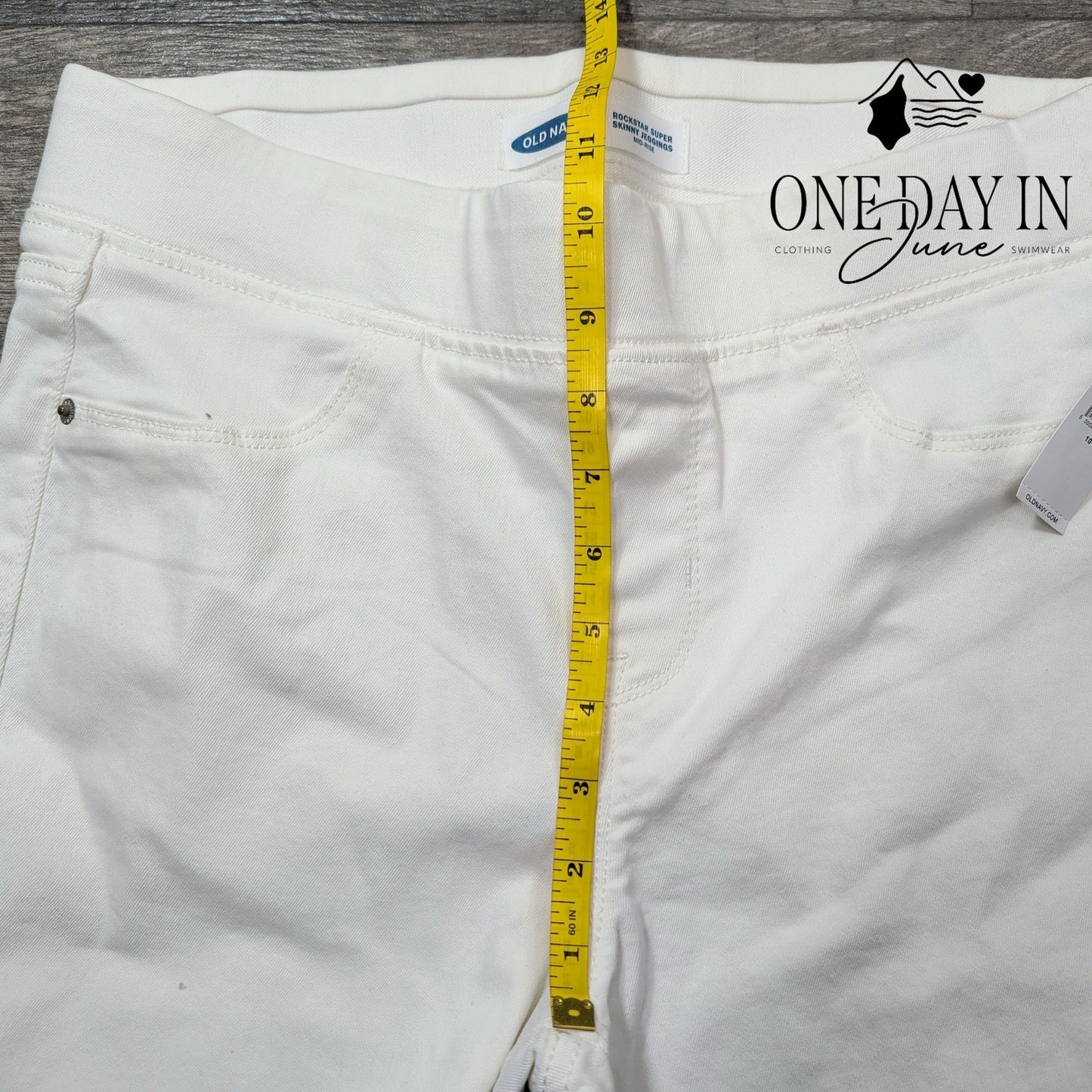 Old Navy Rockstar Super Skinny Distressed Jegging Jeans Size 10