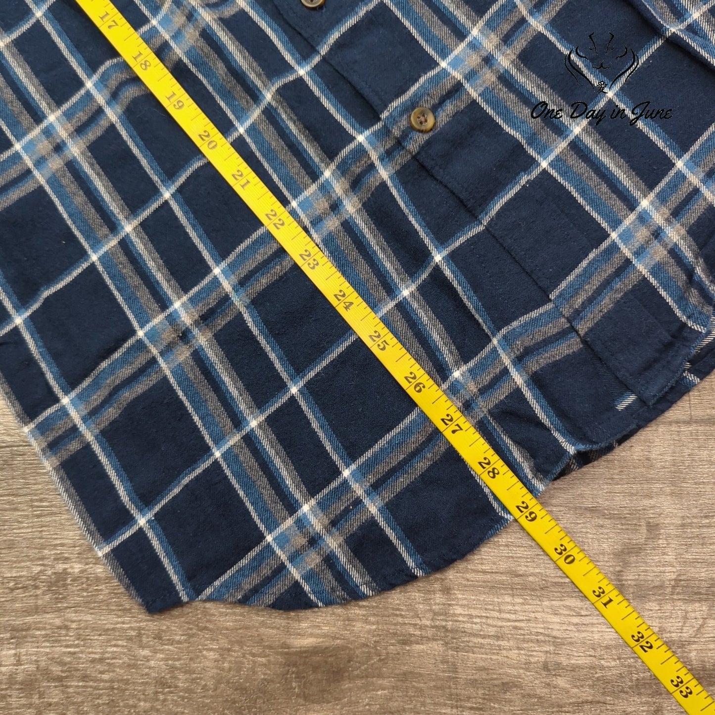 J.Crew Classic Flannel Shirt Size S