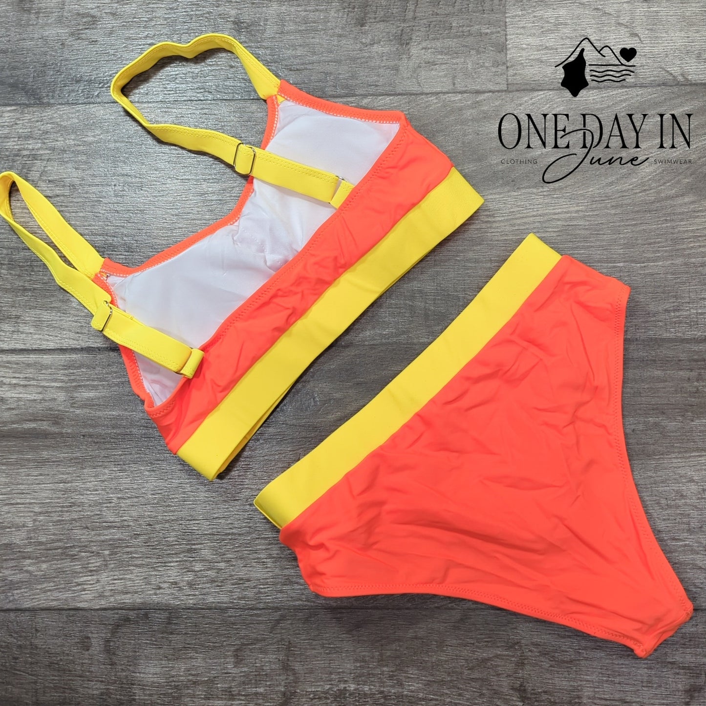 Charmo Crop Bikini Swimsuit Size S