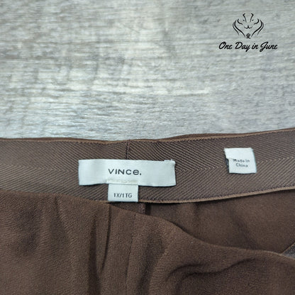 Vince Pull On Straight Leg Pants Size 1X