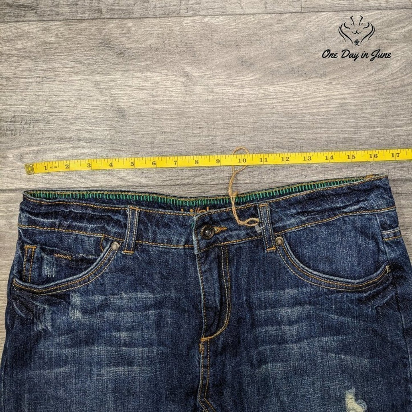 Billabong Juniors The Mini Denim Skirt Size 9
