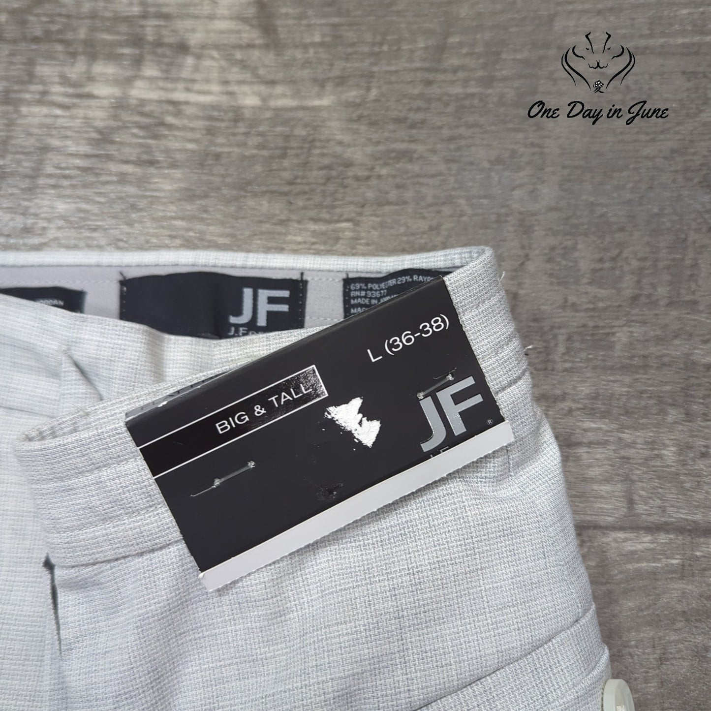J.Ferrar Flat Front Drawstring Pants Size L