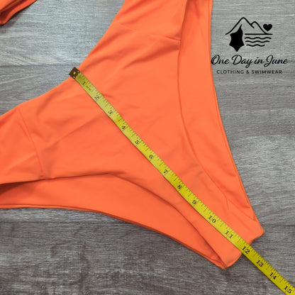 Charmleaks Strapless Bandeau High Cut Bikini Swimsuit Size XL