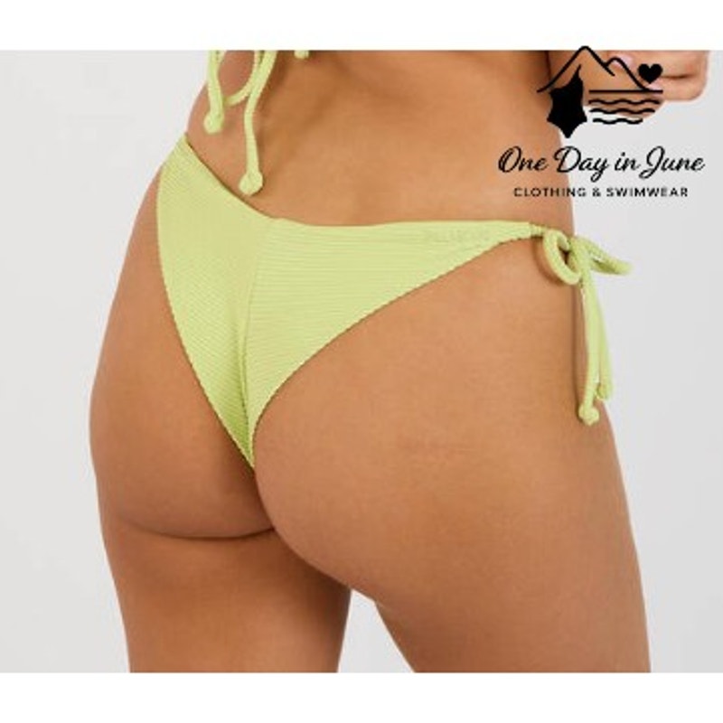 Billabong Tanlines Tanga Bikini Bottom Size M