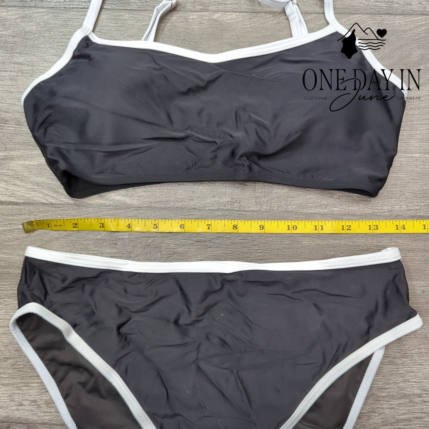 Suuksess Crop Bikini Swimsuit Size M