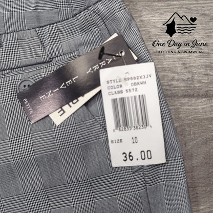 Larry Levine Petite Straight Leg Dress Pants Size 10P