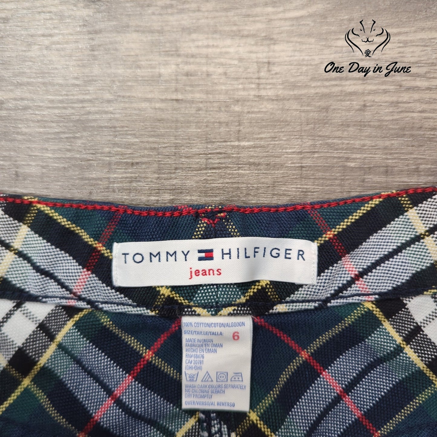 Tommy Hilfiger Denim Mini Skirt Size 6