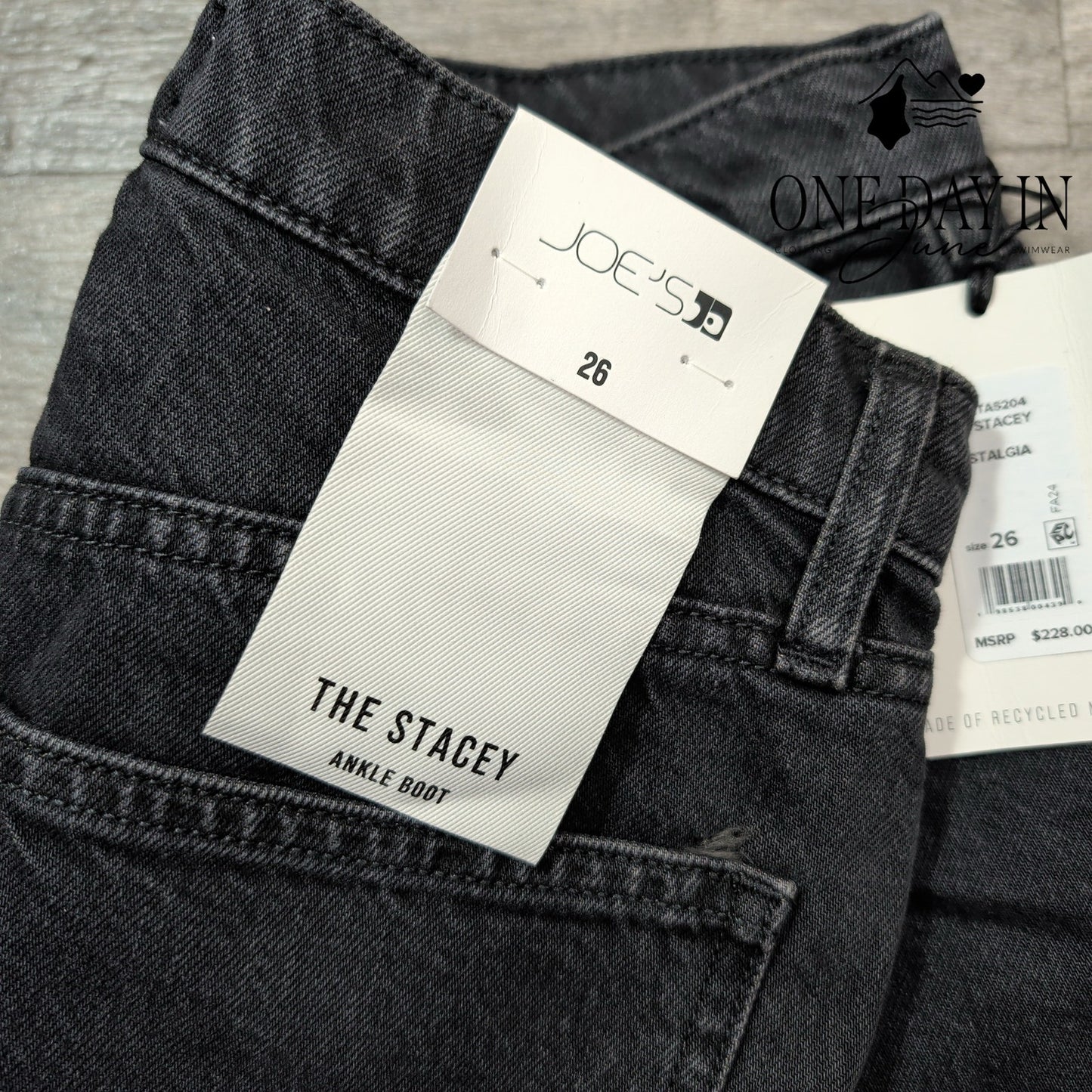 Joe's Jeans The Stacey Ankle Boot Jeans Size 2 (26)