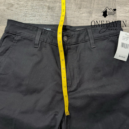 AG Adriano Goldschmied Layla Cropped Flare Trouser Pants Stretch NWT Size 4 (27)