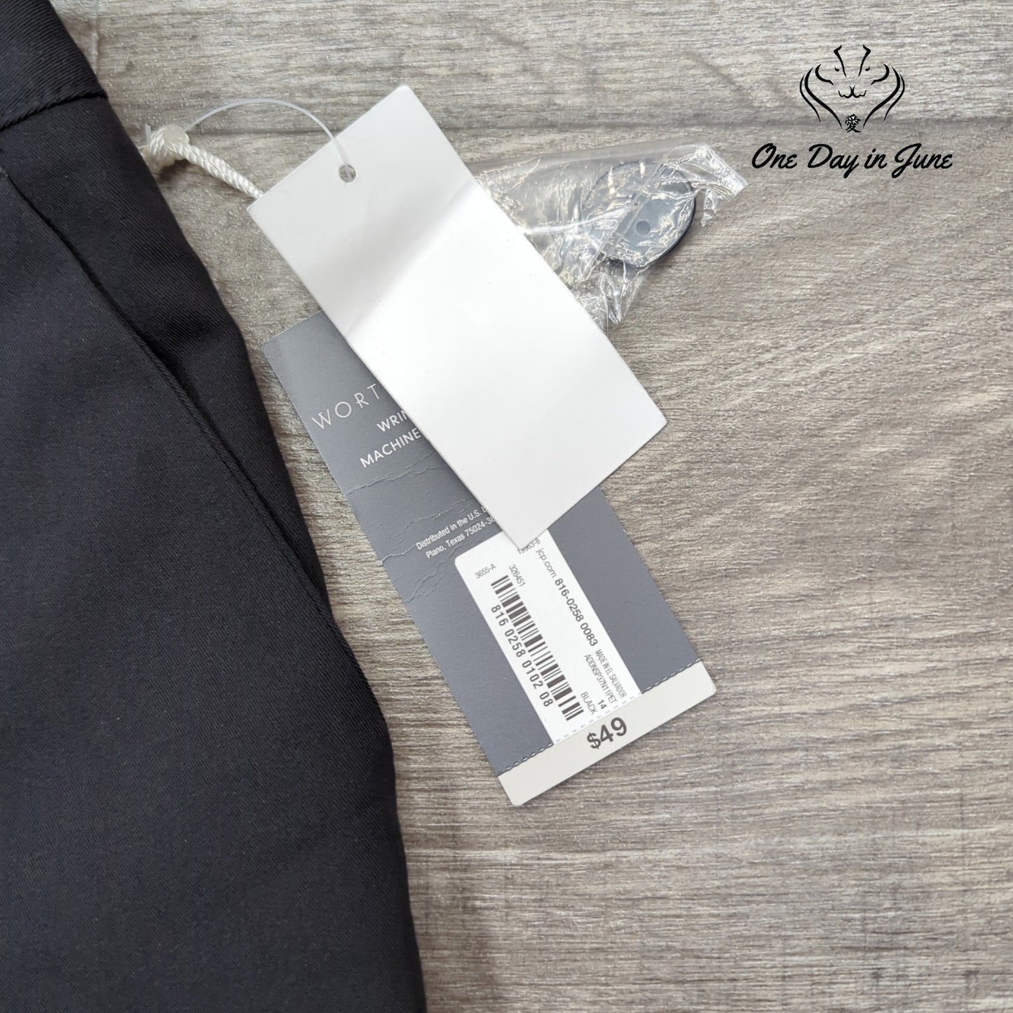 Worthington High Rise Straight Leg Pants Size 14