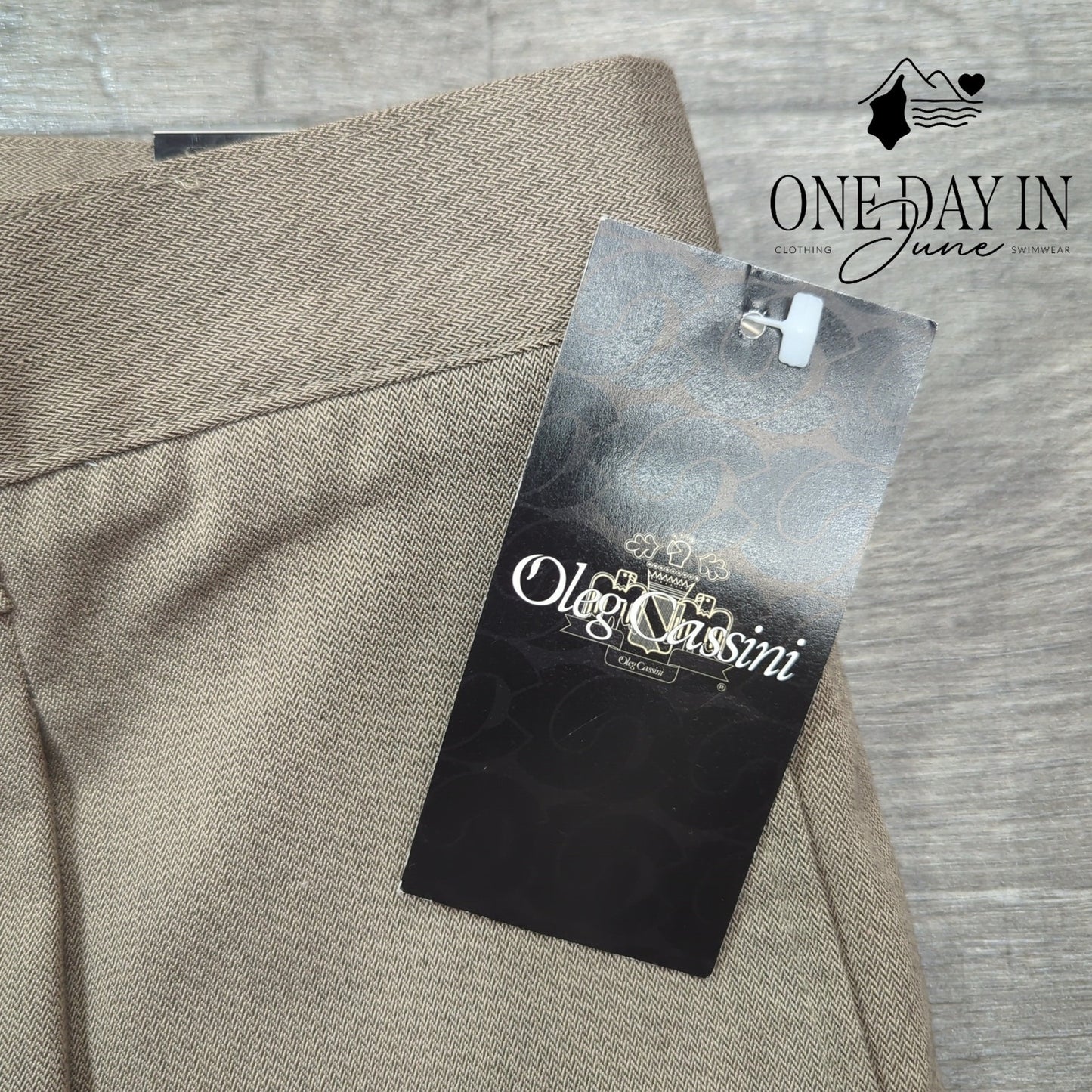 Oleg Cassini Pleated Dress Pants Size 36X32