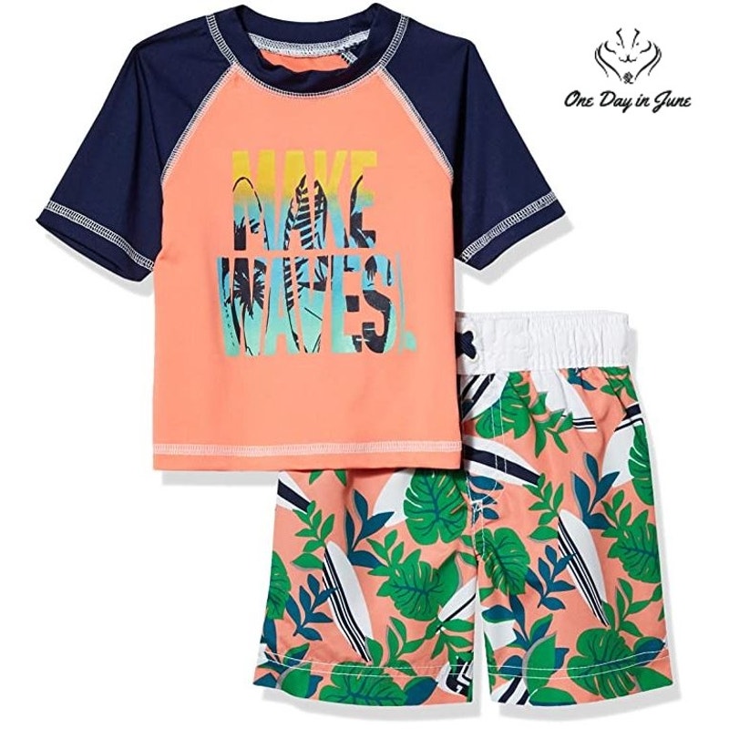 iXtreme Rashguard Swim Trunks Swimsuit Size 18 Mths