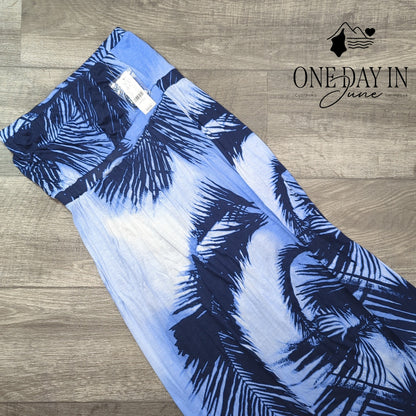 New York & Company Summer Maxi Dress Removable Straps Size M