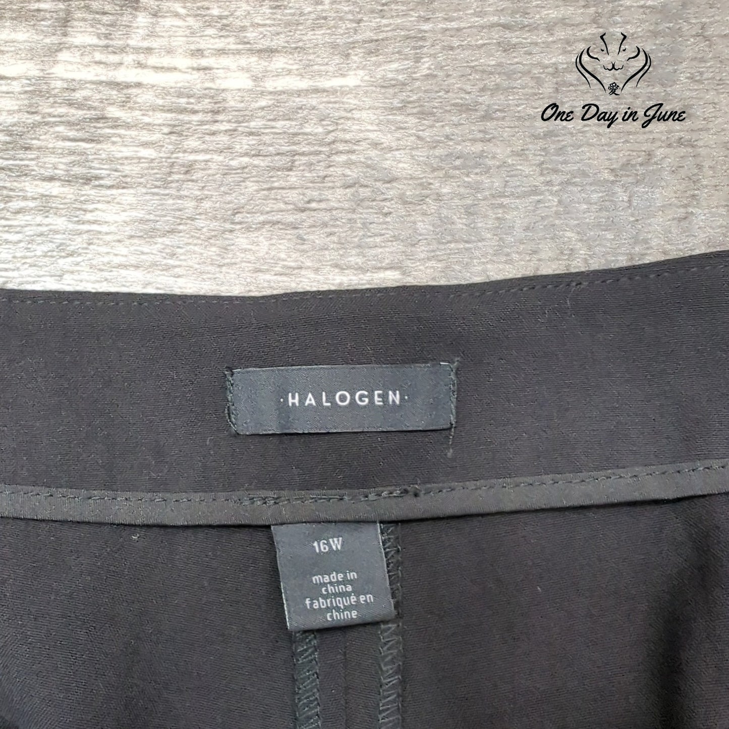 Halogen Plus Size Pull On Dress Pants Size 16W