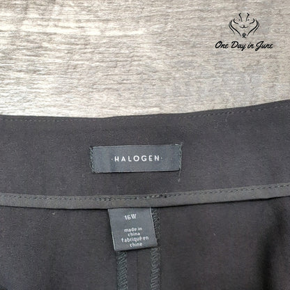 Halogen Plus Size Pull On Dress Pants Size 16W