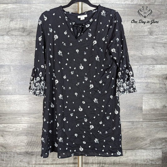 Style & Co Petite Long Sleeve Mini Dress Size PL