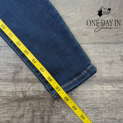 Lucky Brand Ava Mid Rise Super Skinny Jeans Size 00