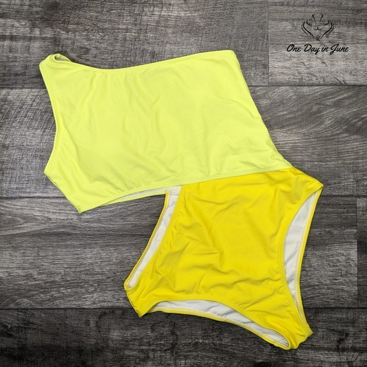 SweatyRocks One Shoulder One Piece Swimsuit Size XL