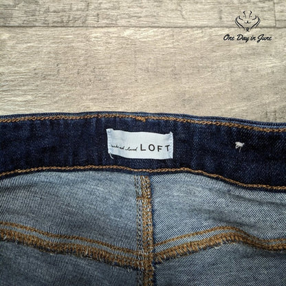 Loft The Curvy Sculpt Jegging Jeans Size 4