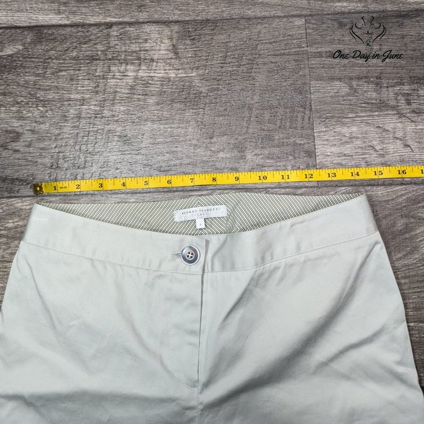 Audrey Talbott Straight Leg Dress Pants Size 4