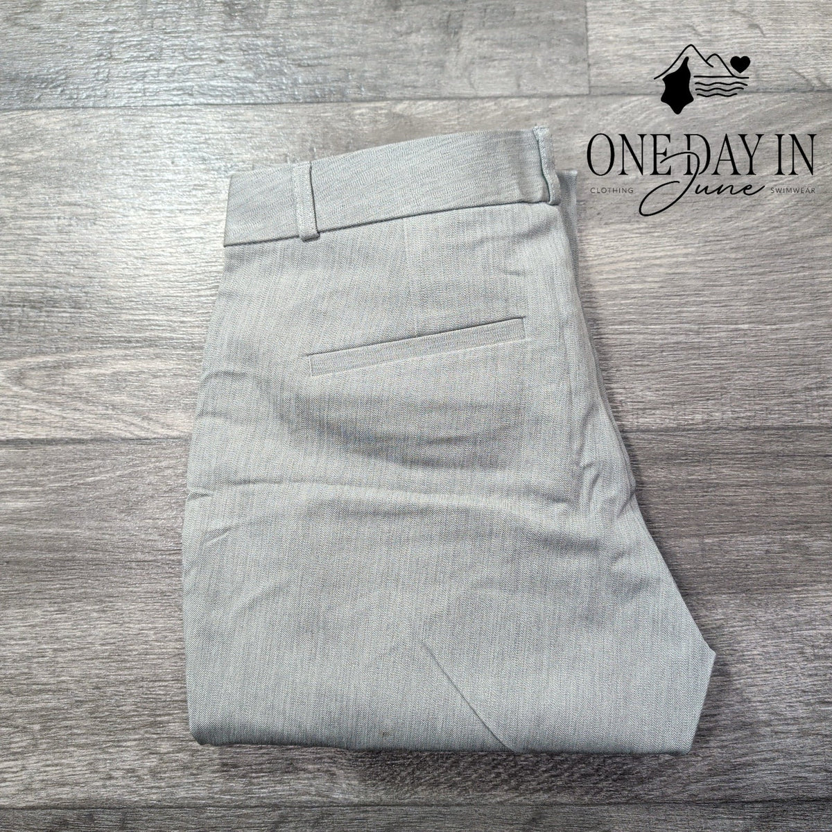 Banana Republic Curvy Sloan Ankle Pants Gray Stretch Dress Pants NWT Size 2