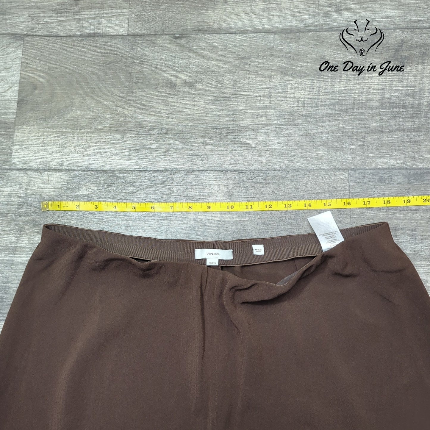 Vince Pull On Straight Leg Pants Size 1X