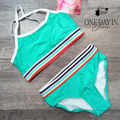 Kanu Surf Tanya Bikini Swimsuit Size 12