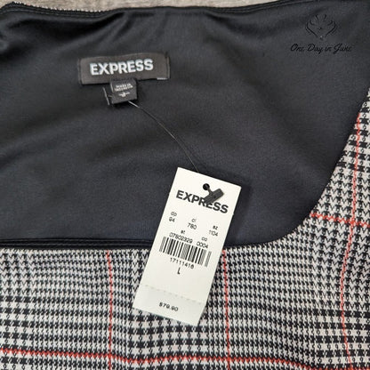 Express Long Sleeve Lined Mini Dress Size L