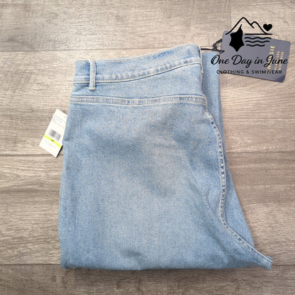 Gloria Vanderbilt Plus Size Chrissie High Rise Flare Leg Jeans Size 18W