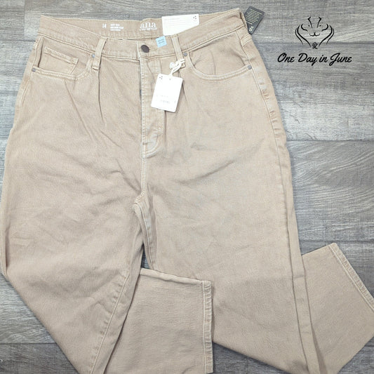 a.n.a High Rise Balloon Jeans Size 14