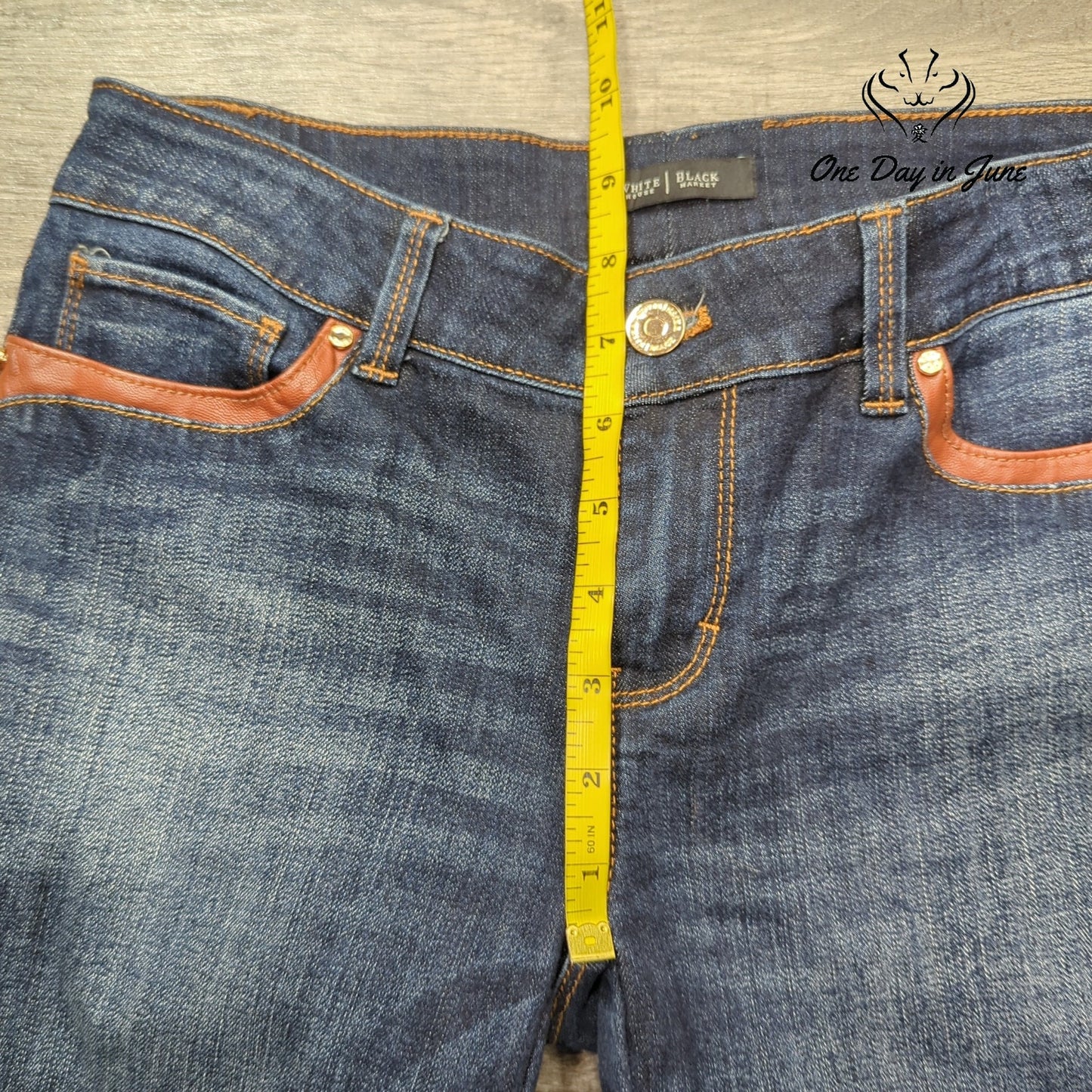 White House Black Market Skimmer Jeans Size 2