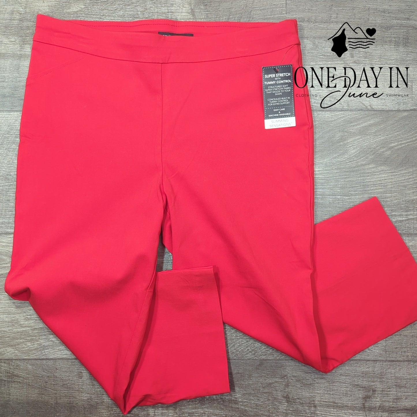 Counterparts Slimming Sensations Cropped Pants Size 14