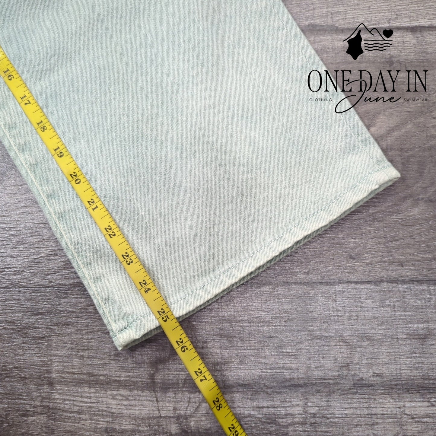 Adriano Goldschmied High Rise Wide Leg Crop Jeans Size 27 (4)