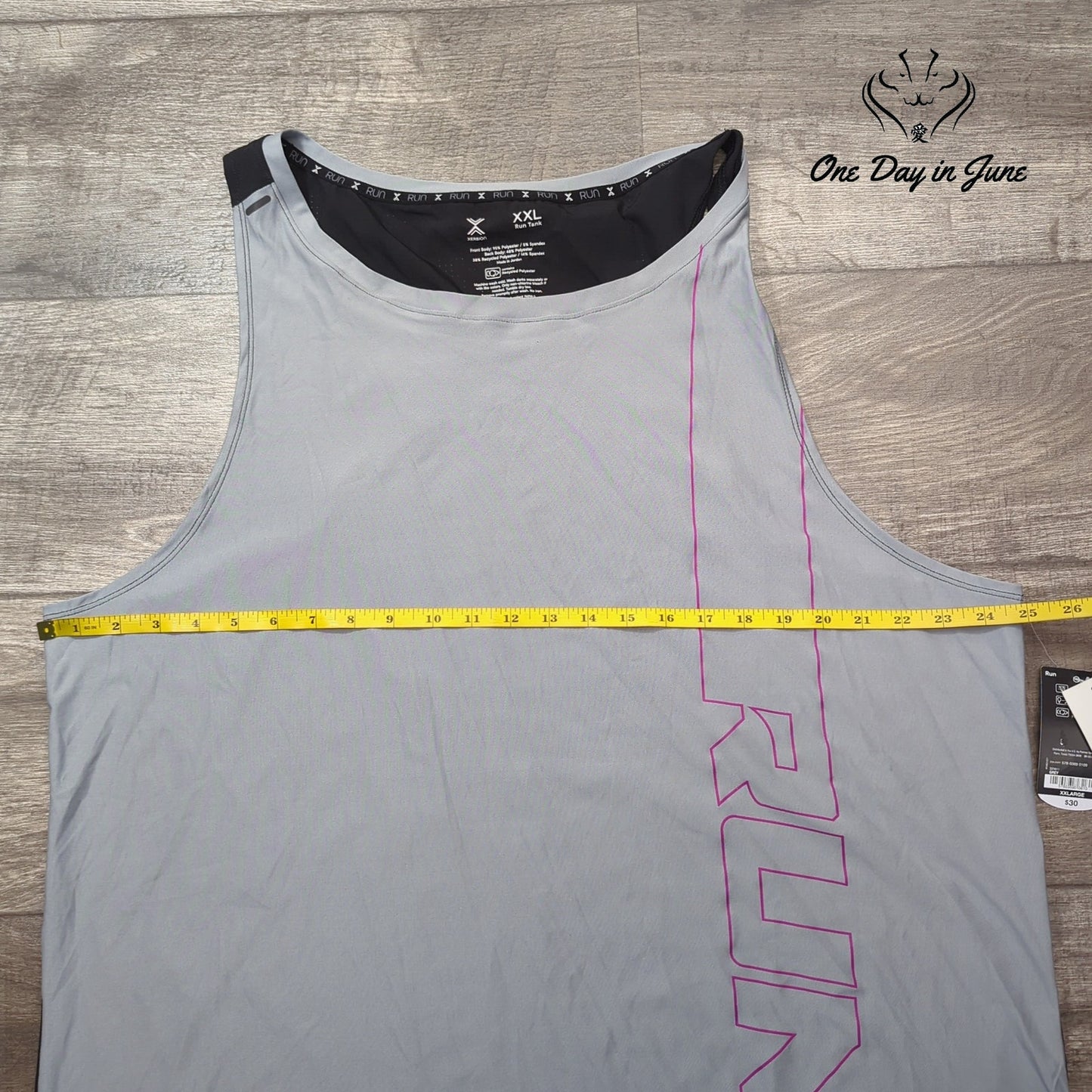 Xersion Run Tank Top Shirt Size XXL