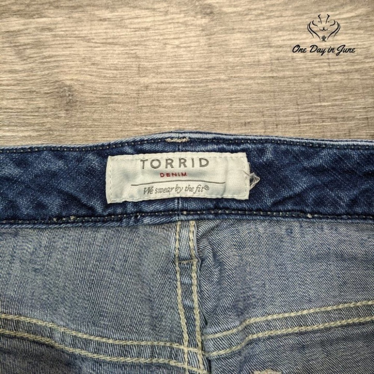 Torrid Denim Shorts Size 38