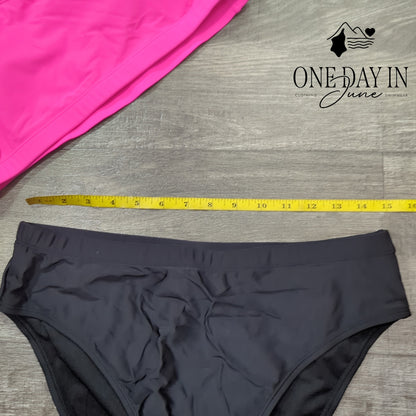 Charmo High Waist Crop Bikini Swimsuit Size XL