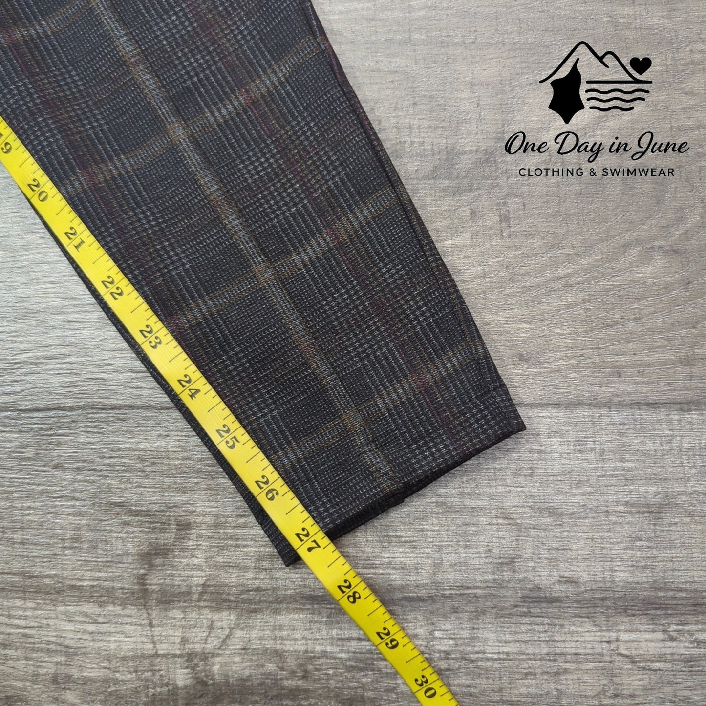 philosophy Flannel Plaid Leggings Pants Size S