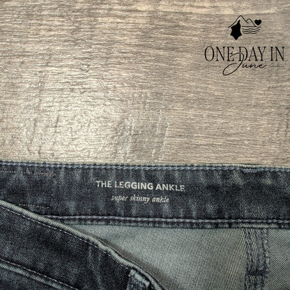 AG Adriano Goldschmied The Legging Ankle Super Skinny Jeans Blue NWT Size 4 (27)