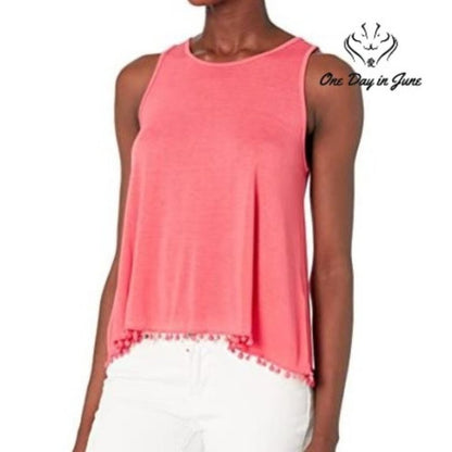 Three Dots Vintage Jersey Sleeveless Tank Size XS