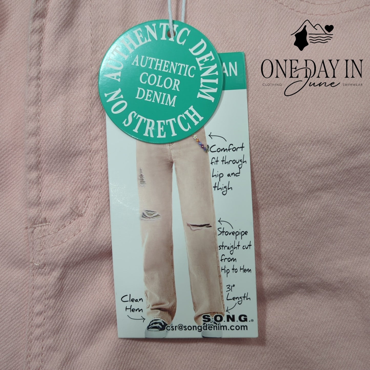 S.O.N.G. 90's Distressed Boyfriend Jeans Size 11