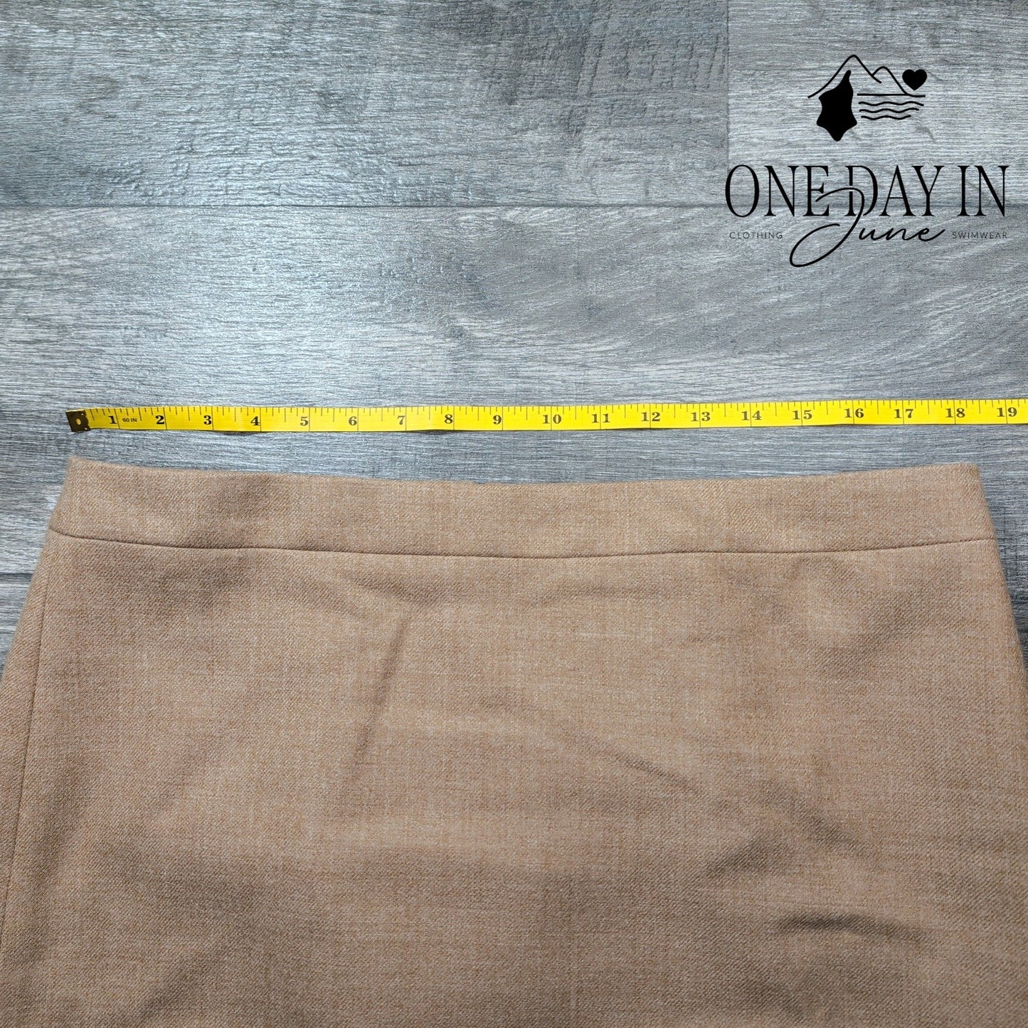J.Crew No.2 Pencil Wool Skirt Size 14
