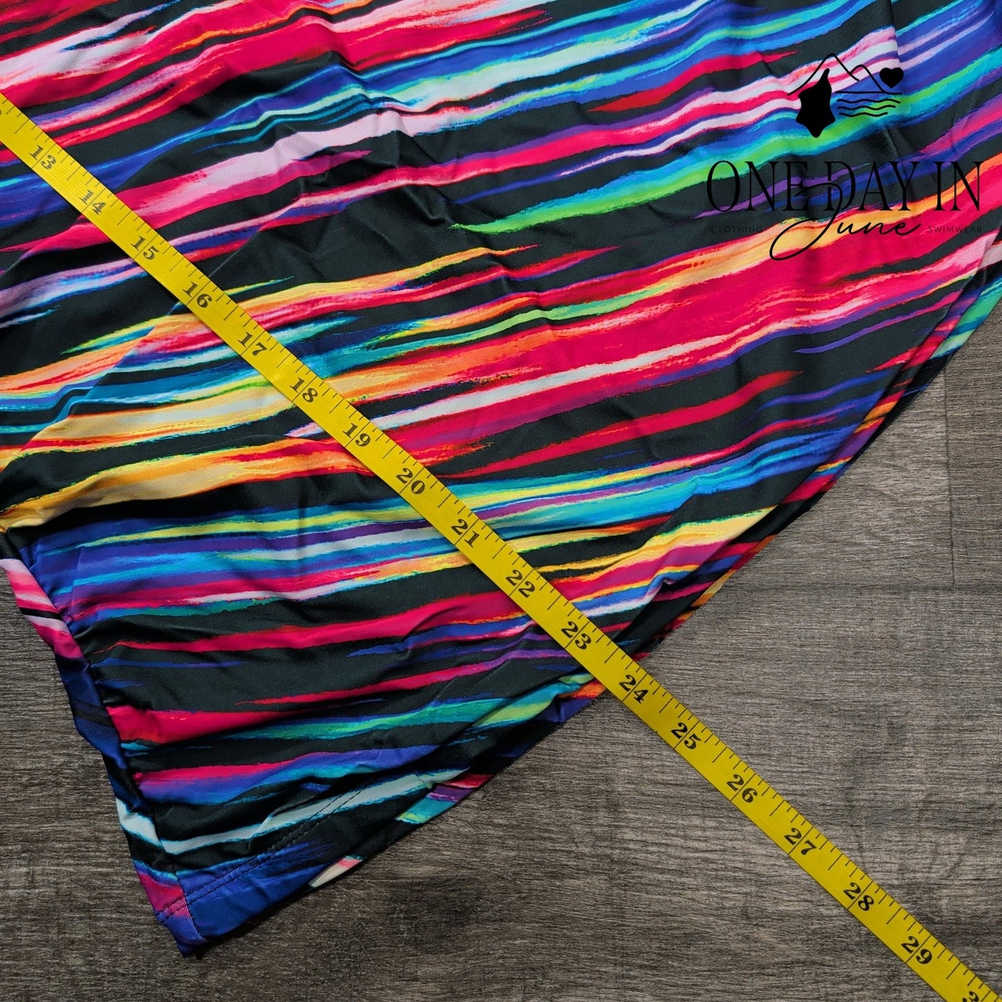 Daci High Neck Tankini Swimsuit Size L