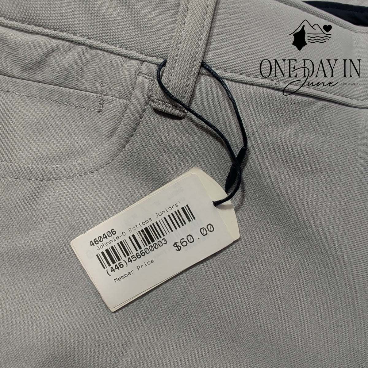 Johnnie-O Boys PREP-FORMANCE Straight Leg Performance Pants Gray NWT Size 16